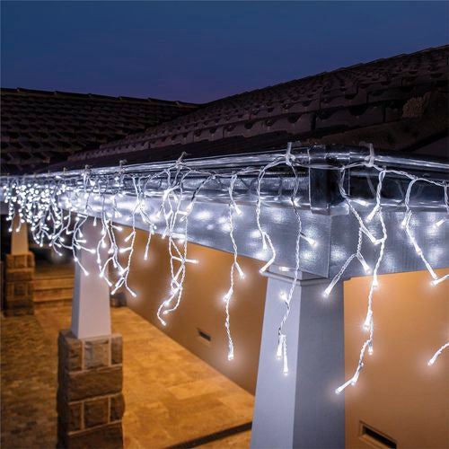 Lytworx Low Voltage 10m Blue/White LED Snowing Icicle Lights - TheITmart