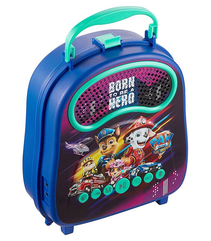 Paw Patrol Dual Microphone Karaoke Machine/USB and Radio Support