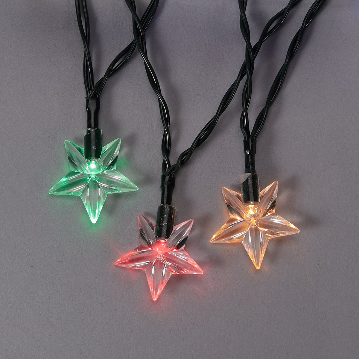 Anko Solar Powered 11.9m 150 LED Multi-Coloured Star Lights - TheITmart