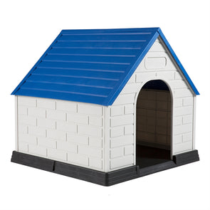 LazyPets Large Plastic Dog Home/Easy Hose Wash