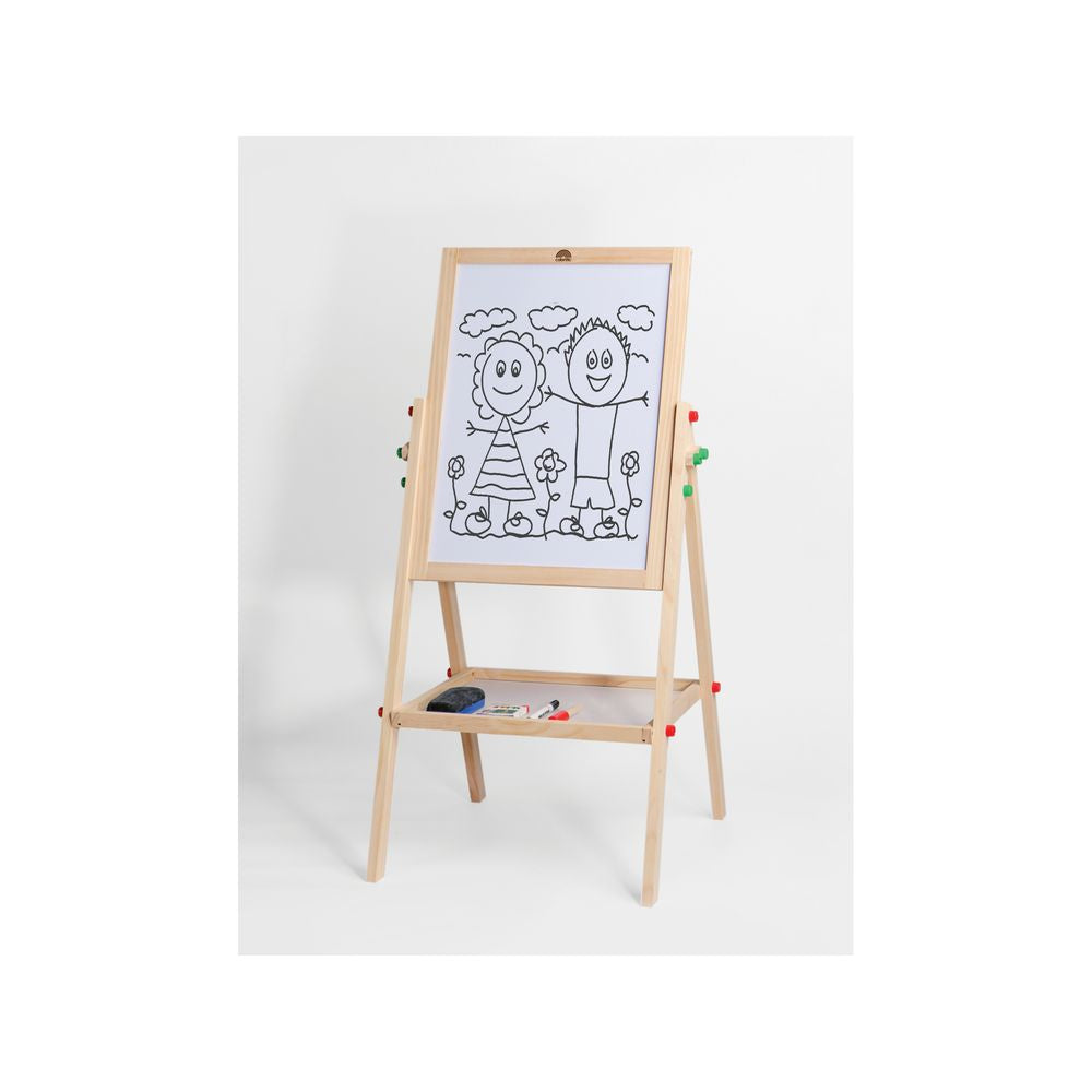 Kids Projects DIY 3-in-1 Wooden Easel/Suitable for Ages 3+ Years