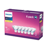 Philips 5W LED MR16 390lm Globe - 6 Pack