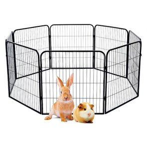 Anko Pet Enclosure Durable - Black / Suitable for Small Animals