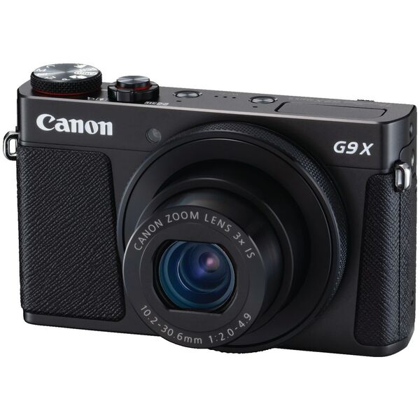 Canon PowerShot G9X Mark II Camera Black/ 20.1 MP with 28 mm Wide Angle Lens