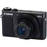 Canon PowerShot G9X Mark II Camera Black/ 20.1 MP with 28 mm Wide Angle Lens