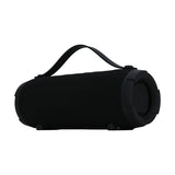 15W Splashproof Barrel Bluetooth Portable Speaker - Black / Red / Pink