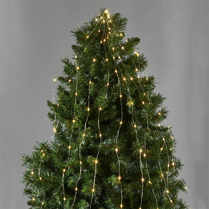 Click 480 LED Xmas Tree Vine Light - Gold - TheITmart