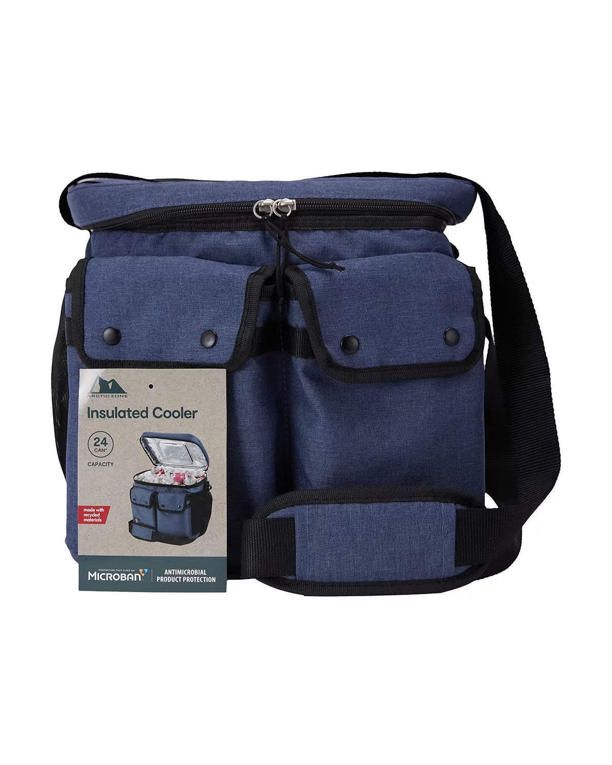 Arctic Zone 24 Can Insulated Cooler/High density thermal insulation