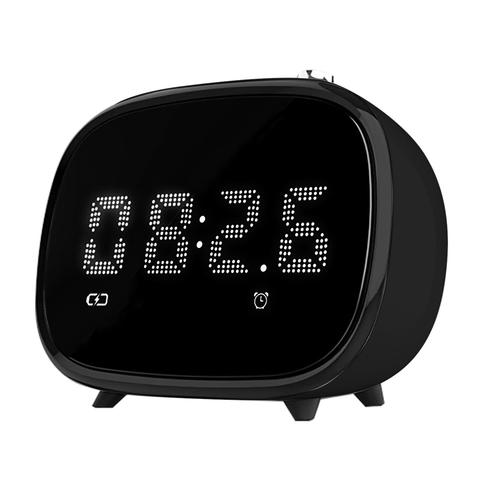 Flea Market Retro Bluetooth FM Alarm Clock (Black)