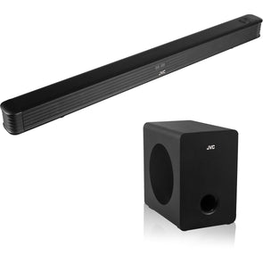 JVC 2.1CH Sound Bar with Wireless Bluetooth Subwoofer TH-N239BA