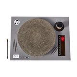 Cat Scratcher Record Player with Teaser - Brown