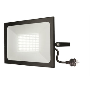 Brilliant Lighting 100W Black Stealth II DIY LED Slim Panel Flood Light