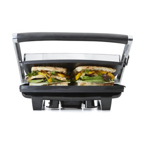 2 Slice Sandwich Press / non-Stick Flat Cooking Plates