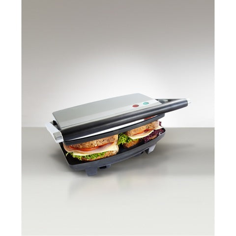 2 Slice Sandwich Press / non-Stick Flat Cooking Plates