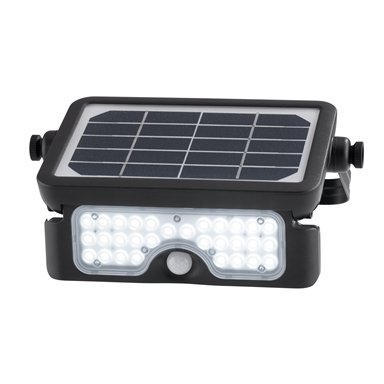 Arlec 5W Integrated Solar Powered Sensor LED Floodlight Waterproof - TheITmart