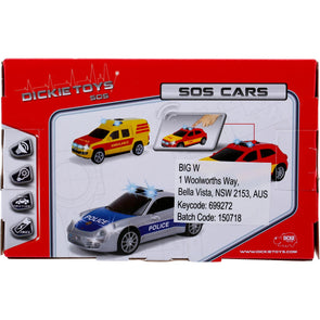 Dickie Toys SOS Emergency Vehicle - Assorted*