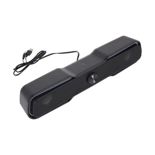Anko Gaming Desktop PC Soundbar with RGB - Black / 3W x 2