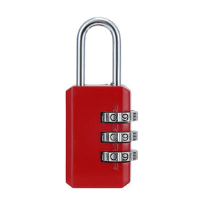 Combination Padlock Red - 20mm