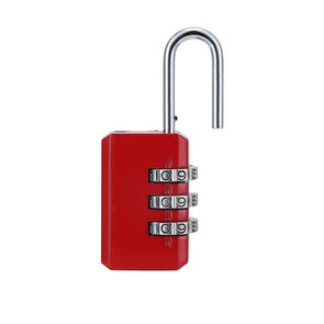 Combination Padlock Red - 20mm