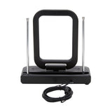 Anko Black Indoor VHF & UHF TV Antenna / For Digital TV Signals/ Full HD