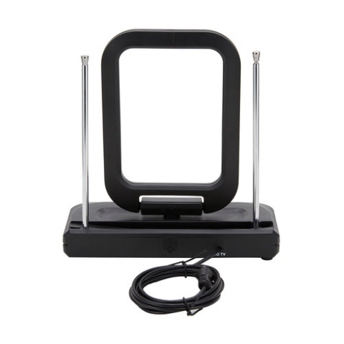 Anko Black Indoor VHF & UHF TV Antenna / For Digital TV Signals/ Full HD
