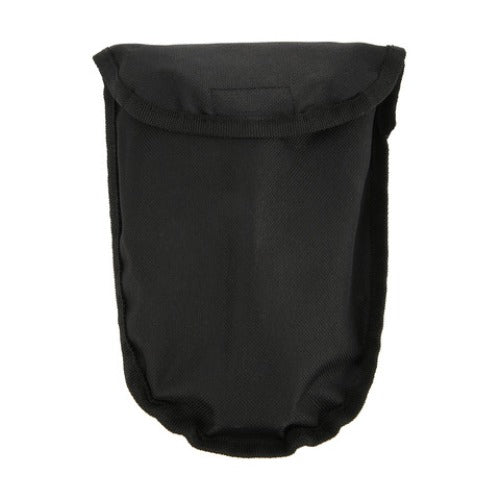 Black Steel Folding Camp Shovel / Ideal for Camping, Hiking & Trekking