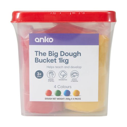 8 Packs 1kg Dough Bucket/Suitable for Ages 3+ years