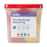 8 Packs 1kg Dough Bucket/Suitable for Ages 3+ years