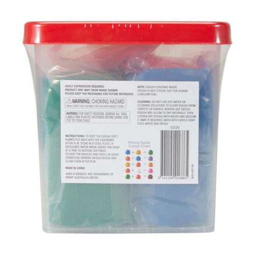 8 Packs 1kg Dough Bucket/Suitable for Ages 3+ years