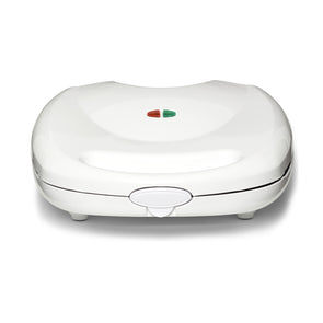 Pie Maker - White / Bakes 4 Pies in 1 Go with Non-Stick Cooking Plate