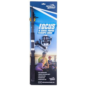 Jarvis Walker Focus General Purpose Telescopic Combo - 10ft. - Black