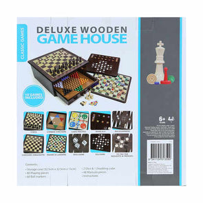 Deluxe Game House - Suitable for 6+ Years