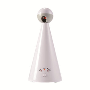 Cat Laser Toy with Rotating Laser - White