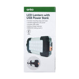 Anko LED Lantern with USB Power Bank