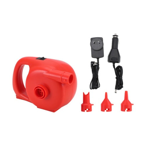 High Power 6V Rechargeable Cordless Air Pump / AC & DC Chargers / Rapid Inflation - TheITmart