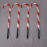Anko Solar Powered 4 Candy Cane Stake Lights