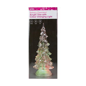 Anko Acrylic Tree with Colour Changing Light
