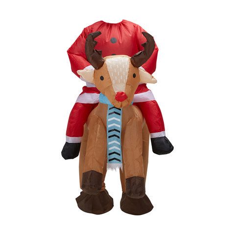 Battery Operated Inflatable Santa Suit - TheITmart
