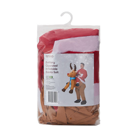 Battery Operated Inflatable Santa Suit - TheITmart