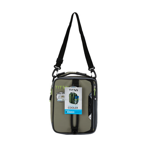 Titan Deep Freeze Expandable Cooler - Grey