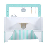 Anko Wooden 2-in-1 Diner / Kitchen Playset Suitable for Ages 3 to 6 Years