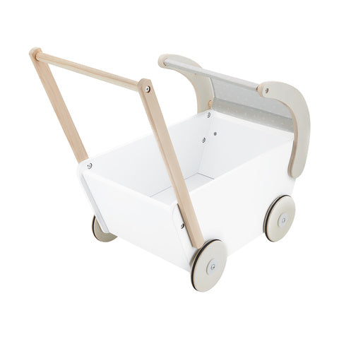 Anko Wooden Doll Pram Suitable for Ages 3+ Years