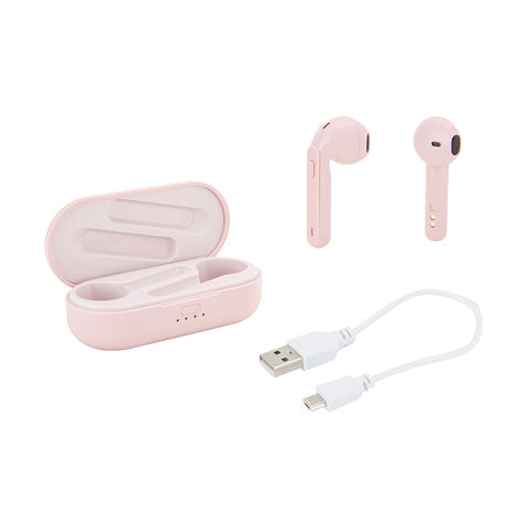 True Wireless Earphones - Black/White/Pink