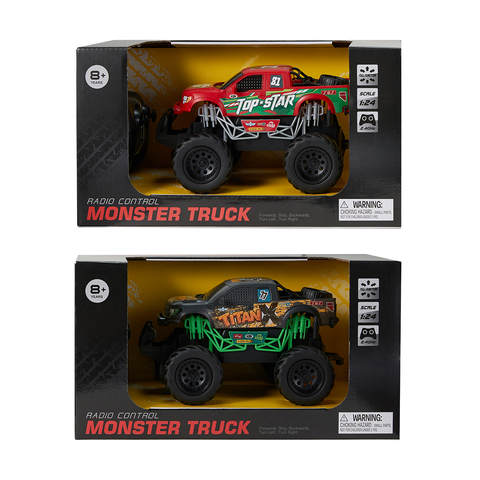 Radio Control Monster Truck - Assorted  Ages 8+ Years