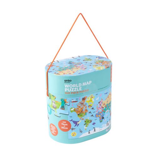 World Map Puzzle Set