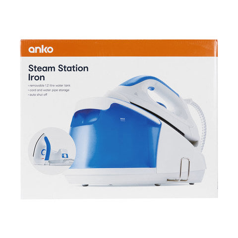 Anko Steam Station Iron Anti-calcium filter - Black - TheITmart