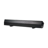 Gaming Sound Bar with 7 LED Lights - Black