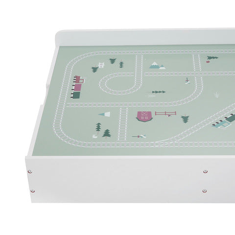 Anko Wooden Car and Train Play Table with Storage Ages 3+ Years - TheITmart