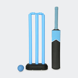 Anko Plastic Cricket Set - Size 6 Yellow- 4 Blue