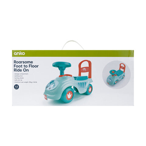 Anko Roarsome/Meow Foot to Floor Ride On suitable for Ages 1-3 Years